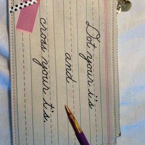 Kate Spade Pencil Case - preowned and loved